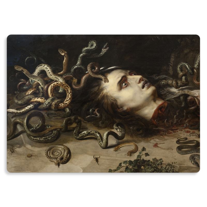 Head of Medusa (1617-1618) Peter Paul Rubens Metal Prints