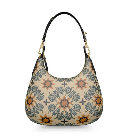 Southern Italian Rosette Mini Curve Bag