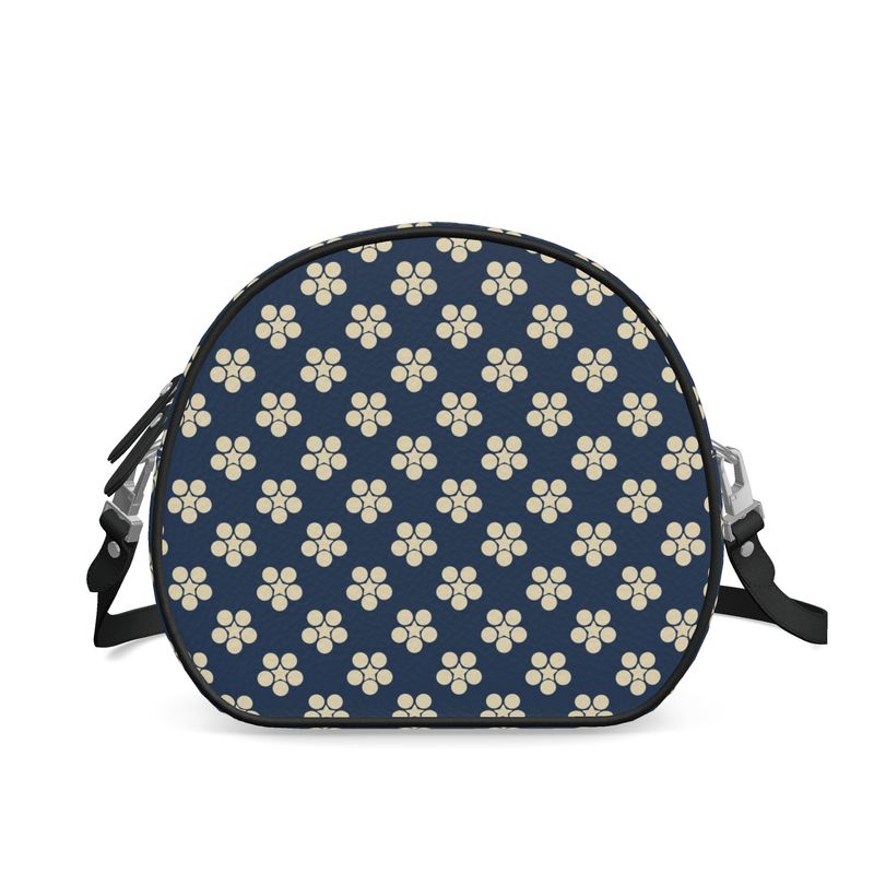 Mahommedan Chinese Daisies Round Box Bag