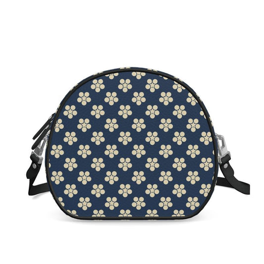 Mahommedan Chinese Daisies Round Box Bag