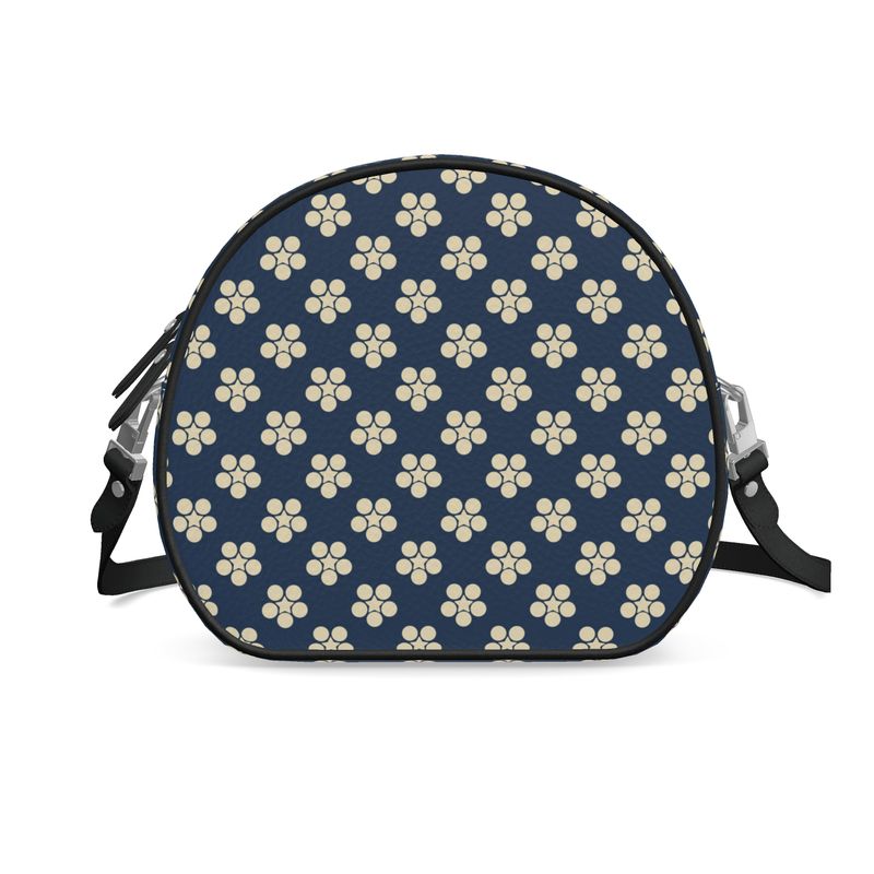 Mahommedan Chinese Daisies Round Box Bag