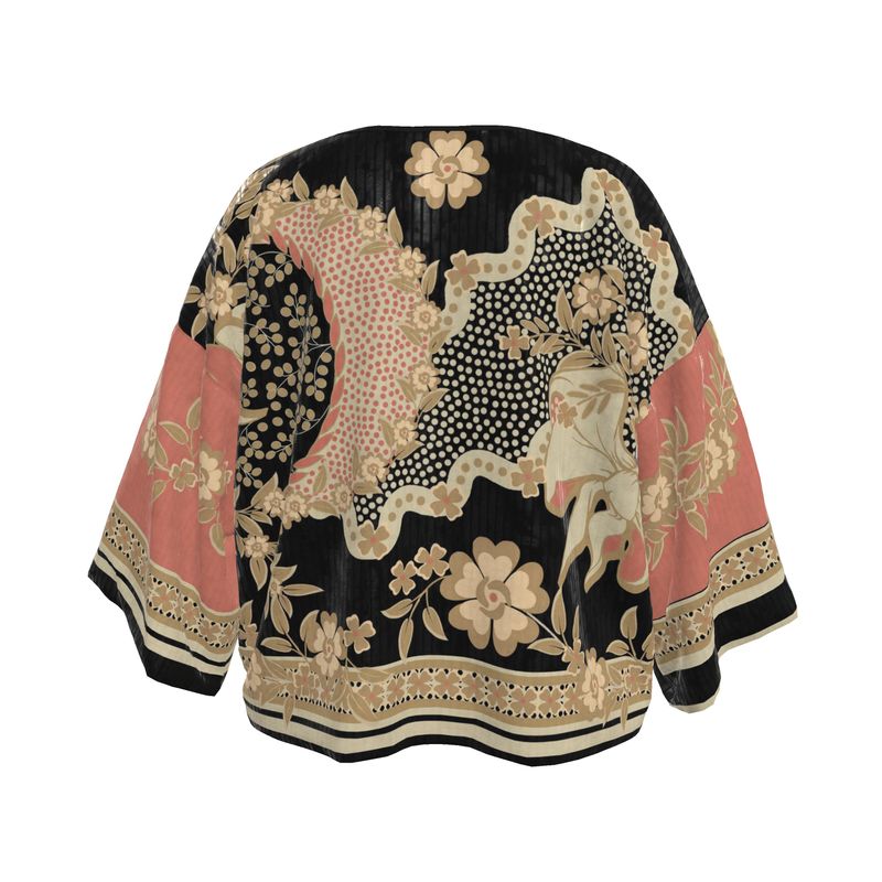 French Floral Louis XVI Kimono Jacket