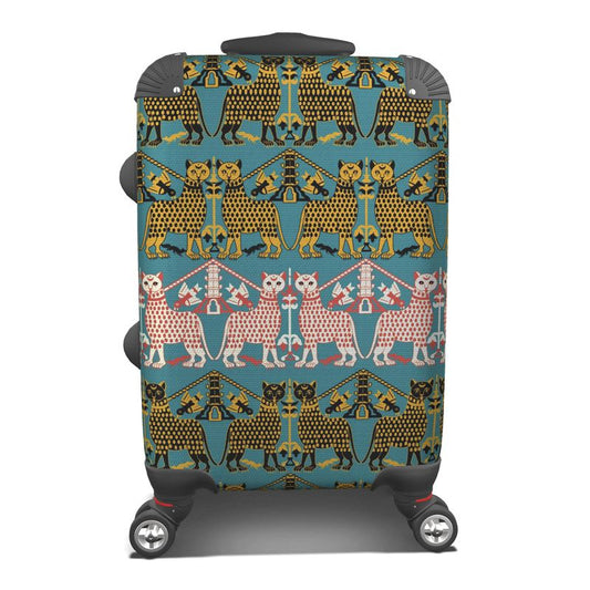 Courtly Beasts Carry On Suitcase