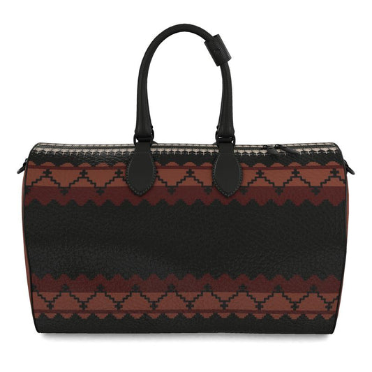 Timeless Trails Desert Rhythm Leather Duffel Bag