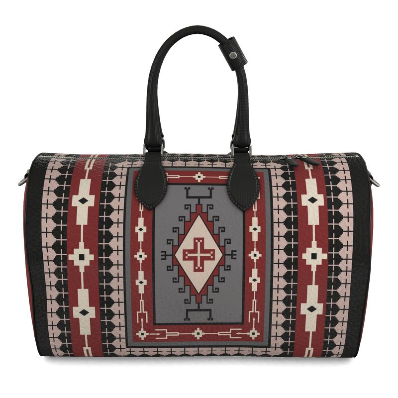 Timeless Trails Sacred Plains Leather Duffel Bag