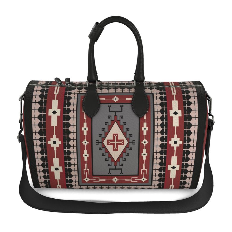 Timeless Trails Sacred Plains Leather Duffel Bag