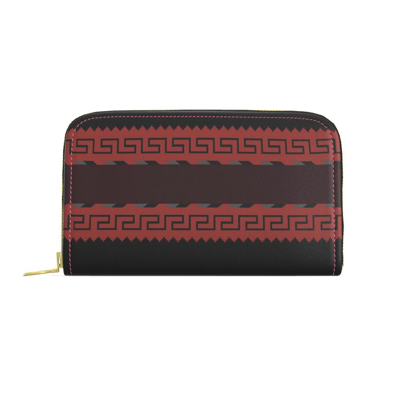 Timeless Trails Iron Mesa Leather Zip Wallet
