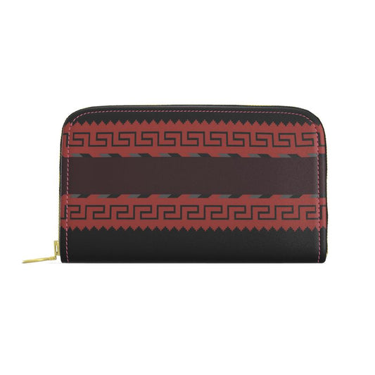 Timeless Trails Iron Mesa Leather Zip Wallet