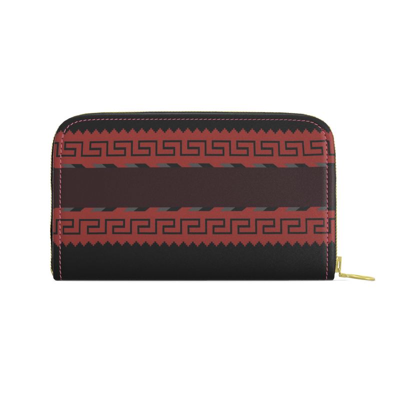 Timeless Trails Iron Mesa Leather Zip Wallet