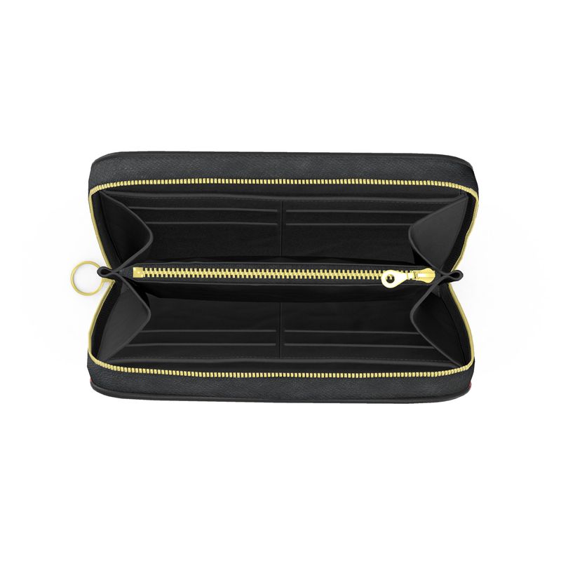 Timeless Trails Iron Mesa Leather Zip Wallet