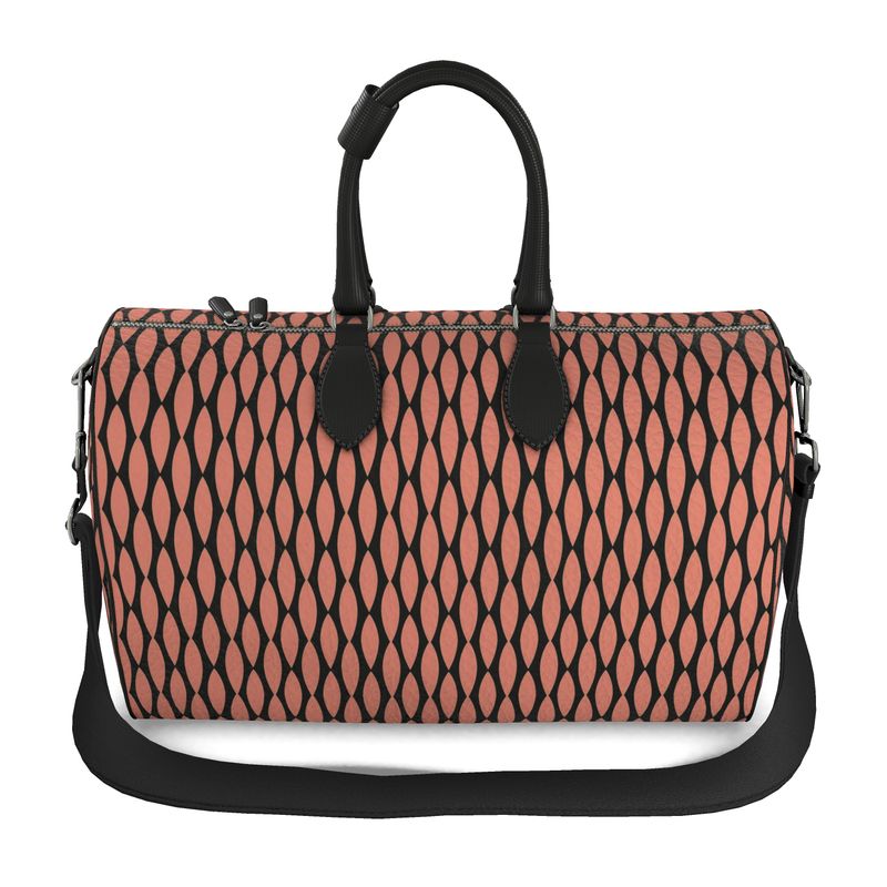 Louis XVI Lattice French Floral Collection Duffel Bag