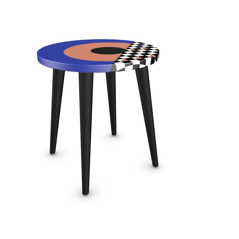Mod Check Side Table