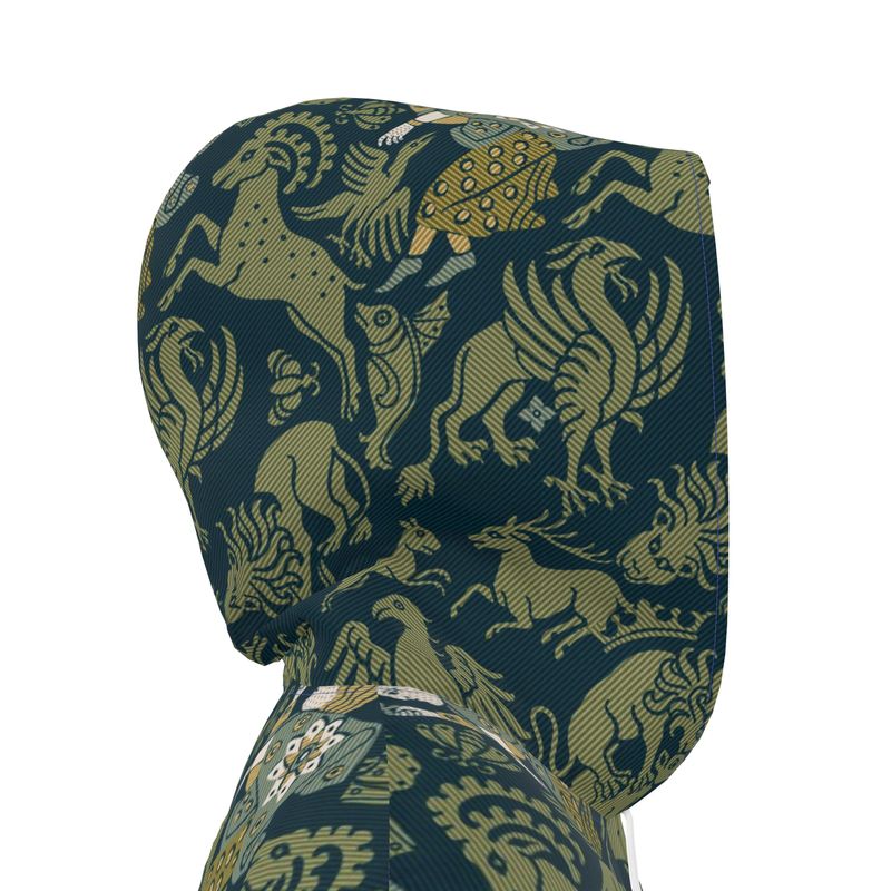 Verdant Bestiary Womens Hooded Rain Jacket
