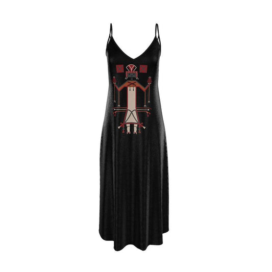 Timeless Trails Silk Slip Dress