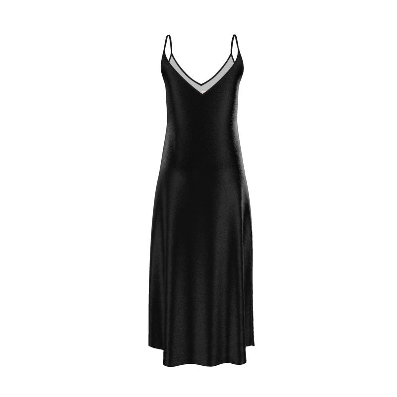 Timeless Trails Silk Slip Dress