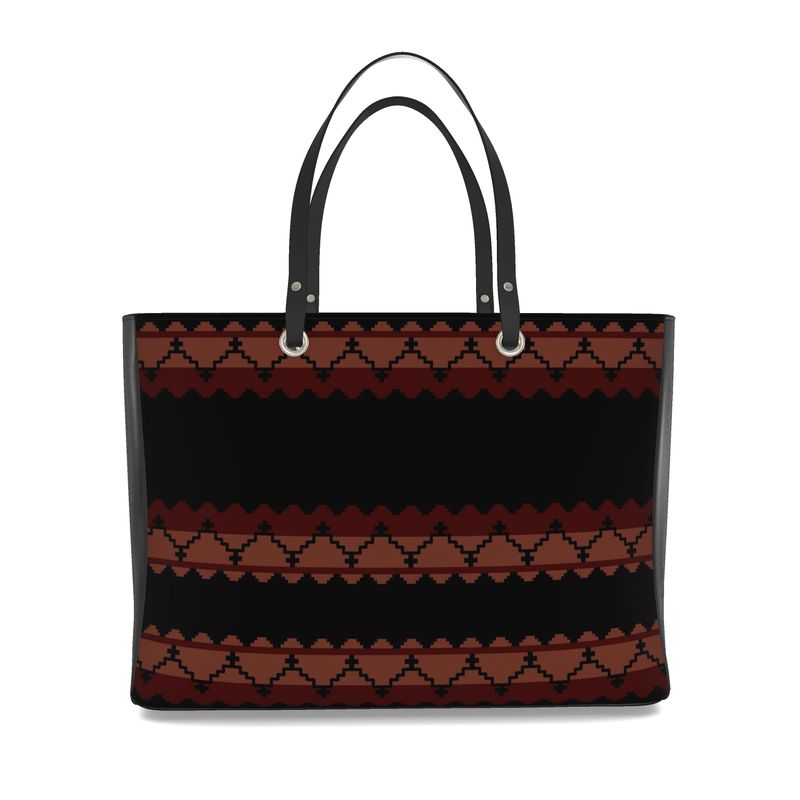 Timeless Trails Desert Rhythm Leather Handbag
