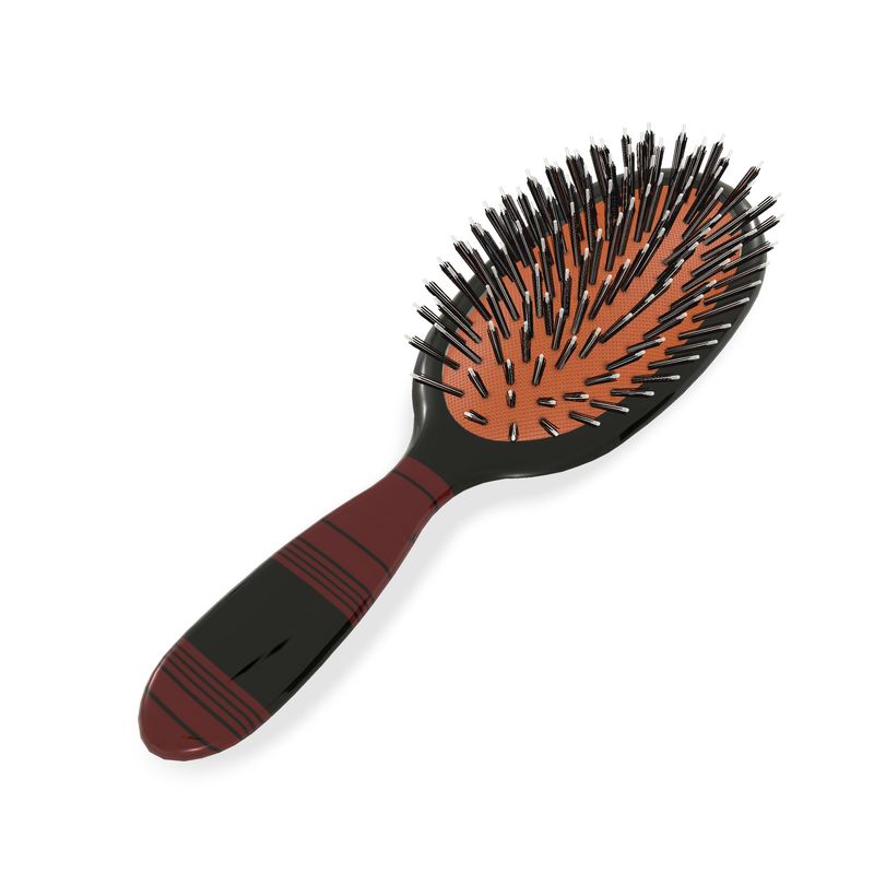 Timeless Trails Crimson Path Spirit Dancer Shatterproof Hairbrush