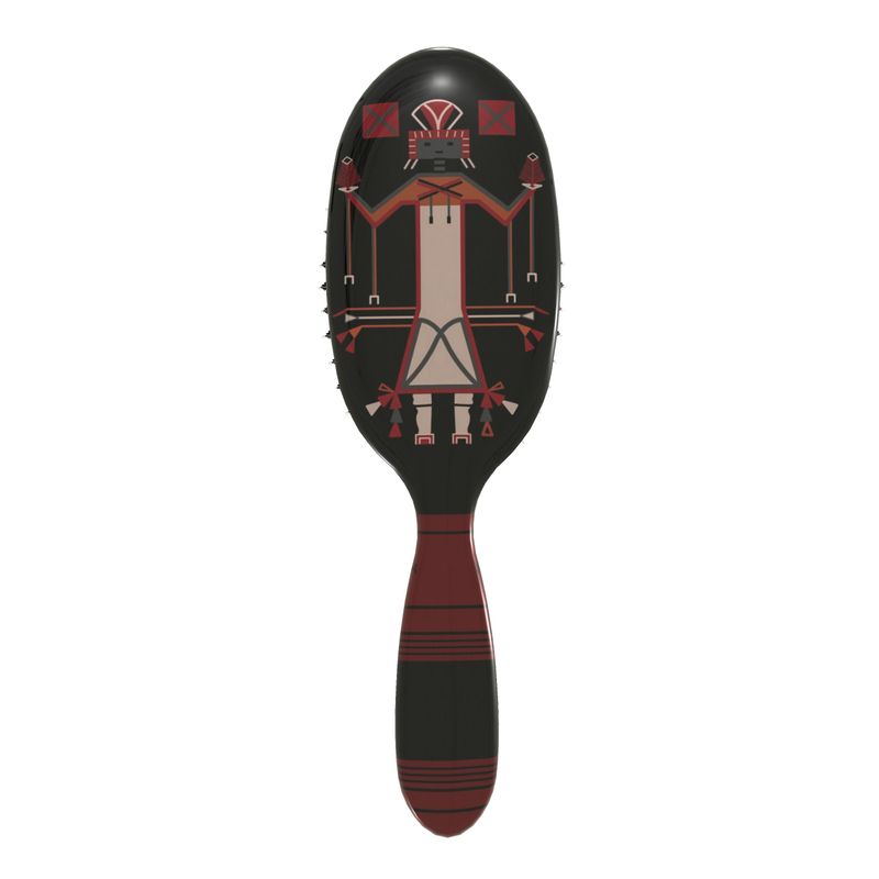 Timeless Trails Crimson Path Spirit Dancer Shatterproof Hairbrush