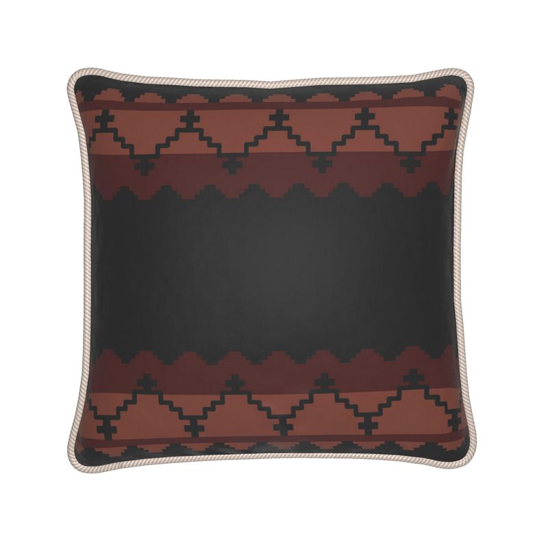 Timeless Trails Desert Rhythm Silk Pillow