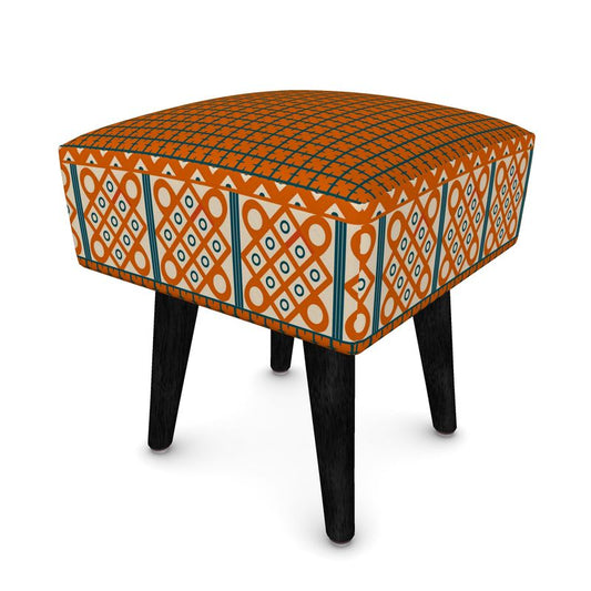 Harvest Renaissance Square Footstool