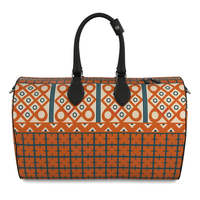Harvest Renaissance Leather Duffel Bag
