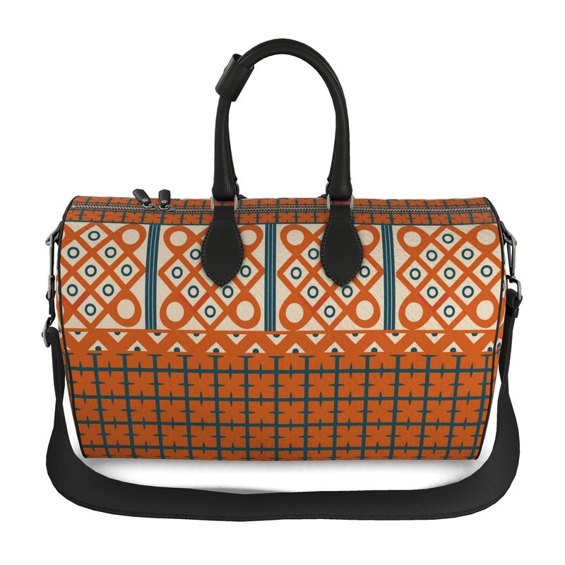 Harvest Renaissance Leather Duffel Bag