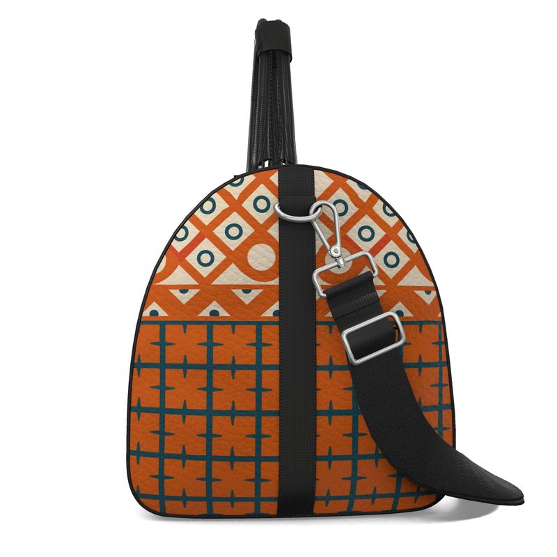 Harvest Renaissance Leather Duffel Bag