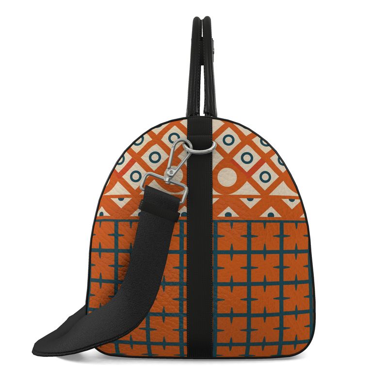 Harvest Renaissance Leather Duffel Bag