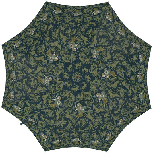 Verdant Bestiary Umbrella