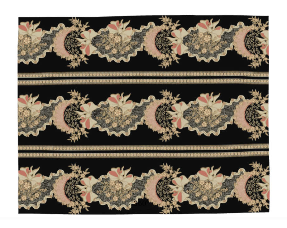 French Boho Black Floral Louis XVI Coquette Aesthetic Scarf Wrap or Shawl