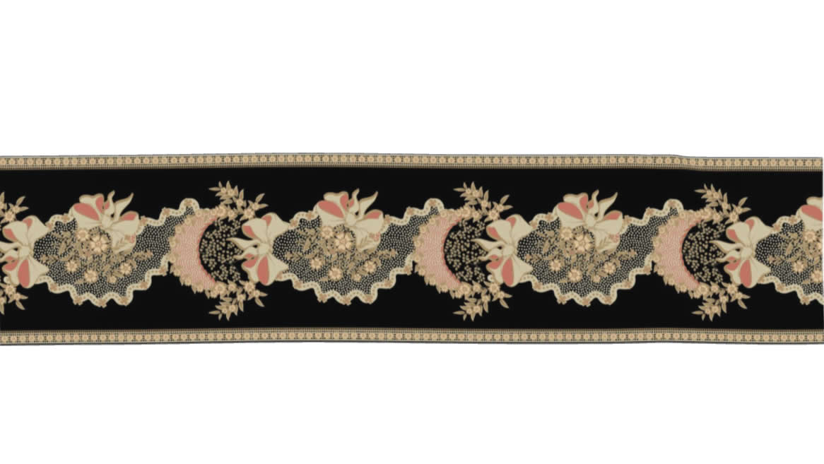 French Boho Black Floral Louis XVI Coquette Aesthetic Scarf Wrap or Shawl