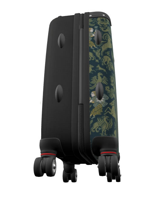 Verdant Bestiary Carry On Suitcase