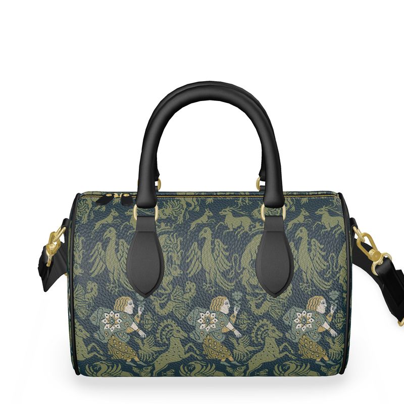 Middle Ages in Mainz The Dark Ages Mini Leather Dufflebag