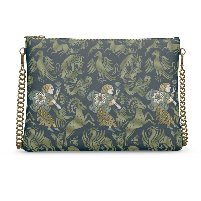 Middle Ages in Mainz The Dark Ages Crossbody Bag with Chain