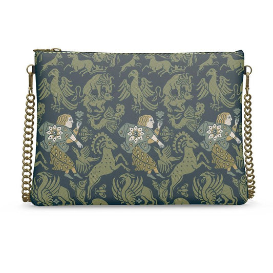 Middle Ages in Mainz The Dark Ages Crossbody Bag with Chain