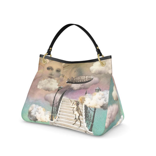 Air Balloon Announcement Fantasy Slouch Bag